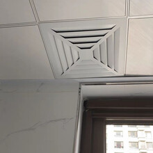 塑料排风换气面板中央空调天花板方形塑料风口 集成吊顶铝扣板300x300