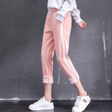 元素,加厚,趋势,新款,样式,运动裤,运动,裤新款,粉色,流行