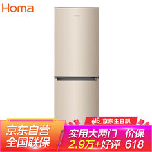 奥马（Homa） BCD-176A7金 双门 冰箱
