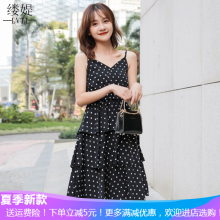 元素,新款,少女,样式,流行,趋势,衣裙,波点