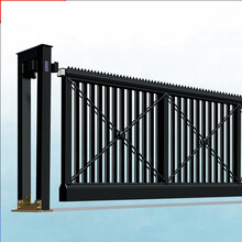 电动伸缩门轨道 铝合金悬浮门悬空门伸缩门庭院门电动大门直线平移