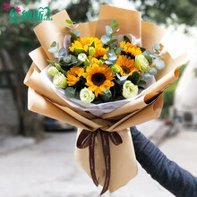 6朵向日葵花束价格报价行情 京东