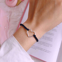 小皮筋手链男女朋友可爱情侣网红发绳简约发圈送男朋友情侣套男生sn