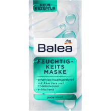 Balea面膜细致毛孔，清洁，补水保湿，提拉紧致，舒缓修复，提亮肤色