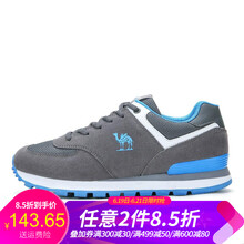 骆驼（CAMEL）跑步鞋A632345266 深灰 男 44，38，39，40，41，42，43