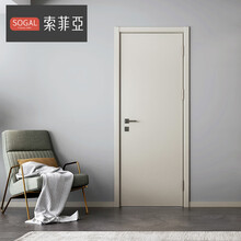 索菲亚木门 白色卧室门房间门实木复合免漆室内门房门书房门定制门