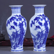 现代青花瓷花瓶预订订购价格 京东