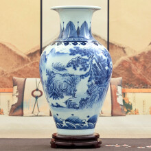 景德镇陶瓷观音瓶