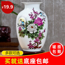 陶瓷花瓶花插