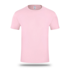 战美 短袖 男士T恤 粉色 
