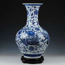 青花瓷落地花瓶图片 京东 青花瓷落地花瓶图片 京东