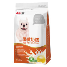 艾尔（Aier） 口味狗粮 蛋黄奶糕幼犬狗粮10kg
