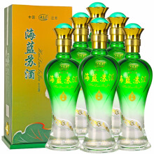 海蓝苏（HAILANSU）42度375mL-500mL，500ml*6 浓香型，浓香