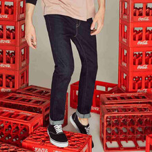 Actshine 修身裤 青春休闲 男士牛仔裤