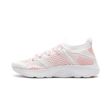 李宁（LI-NING）跑步鞋标准白/荧光焰红 