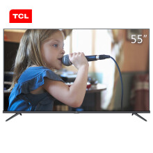 TCL 55D6 55英寸 4K超清电视，大屏电视，人工智能电视