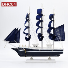 木质帆船模型