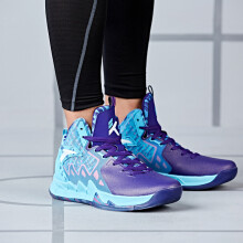 安踏（ANTA）篮球鞋酱紫/荧光数码粉/亮蓝-2 43