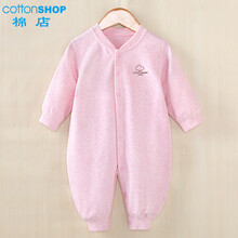 新生儿衣服春红色