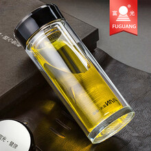 创意双层玻璃杯，喝出好气色