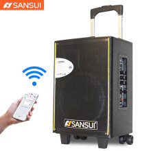 山水（SANSUI）  音箱/音响 10寸音箱（单支无线麦克风）