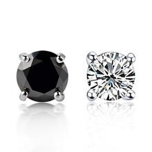 金魅（mmjmm）耳钉，耳夹合成立方氧化锆，锆石