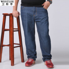 卫斯李（WESTLEE） 直筒裤 基础大众 男士牛仔裤