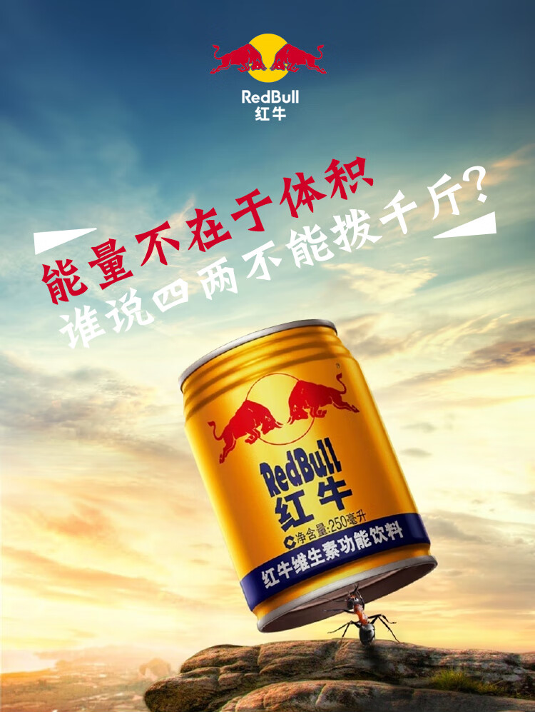 红牛 维生素功能饮料250ml/罐