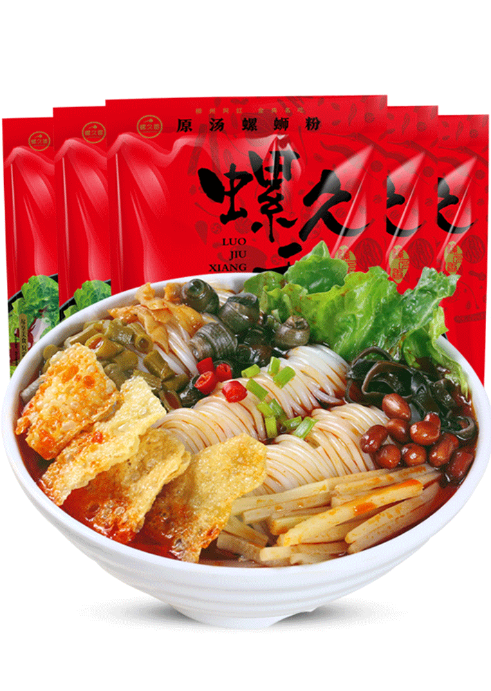 青云街螺久香正宗柳州螺蛳粉300g*5袋广西特产螺狮粉酸辣螺丝粉