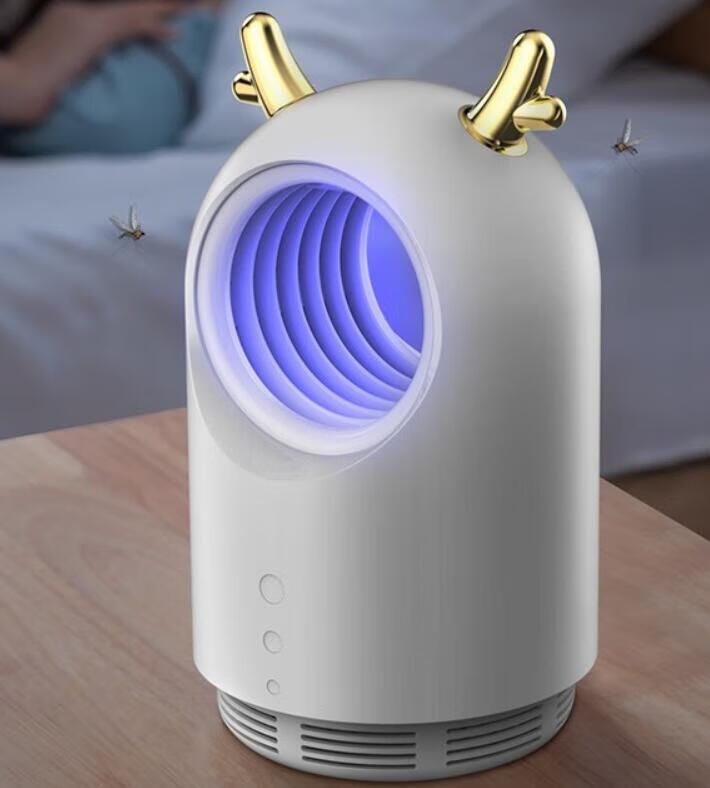 凯丽雅 家用卧室灭蚊灯室内灭蚊器抓蚊子神器电蚊器 白色