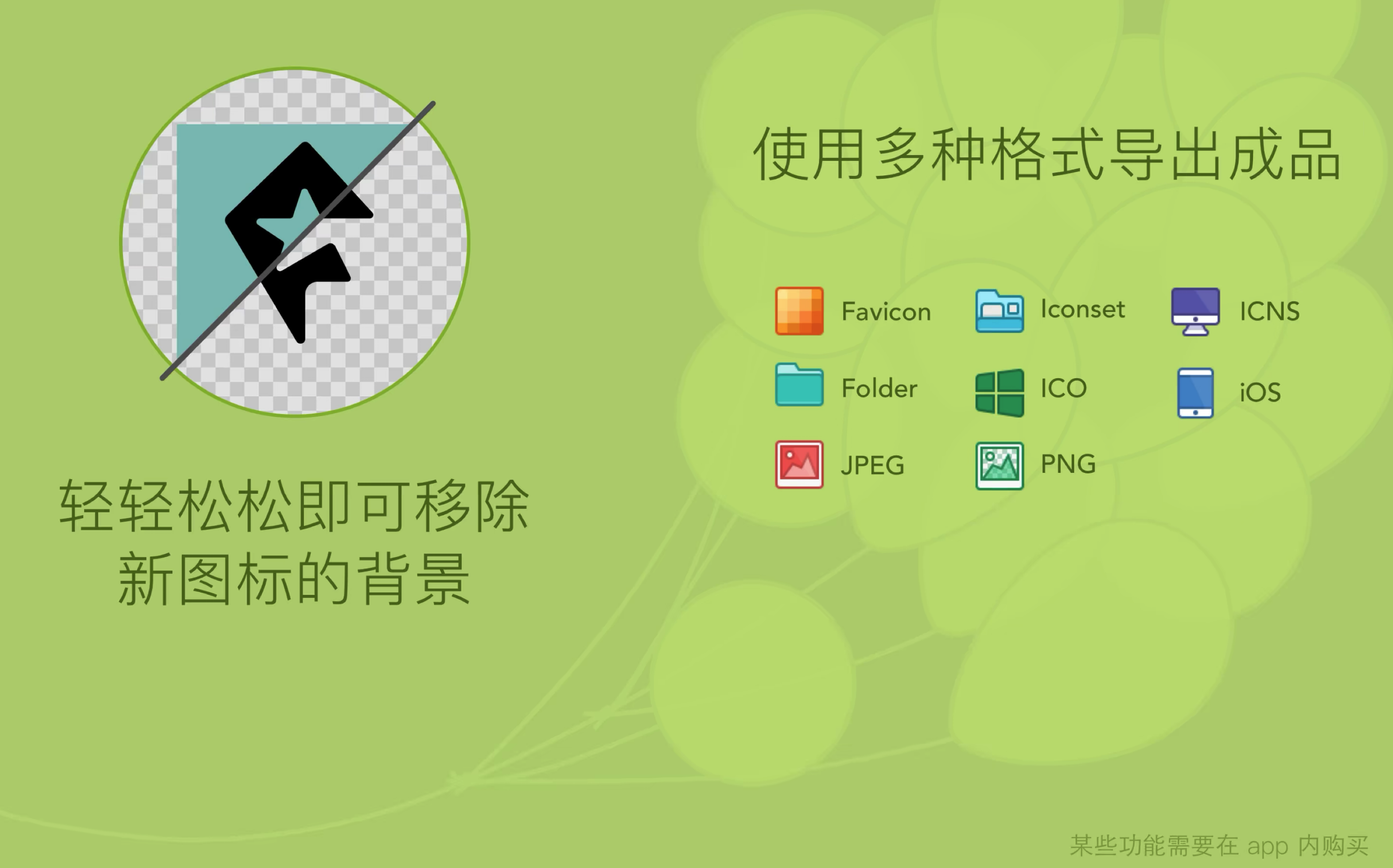 Image2icon for Mac v2.18中文激活版 icns图标转换制作工具