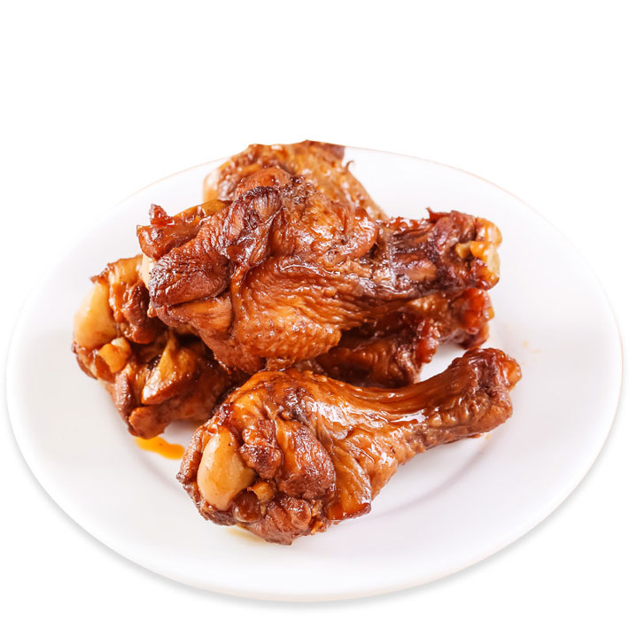 阿卜 精武鸭脖卤鸡爪鸭肫零食酱香休闲熟食真空小包装 卤鸡腿香辣味