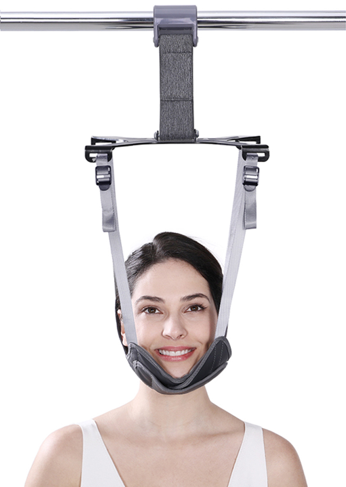 颈椎牵引器家用颈椎治疗仪颈部按摩器舒展器男女多功能护颈家庭悬挂吊