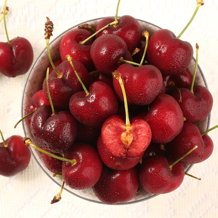 鲜菓篮 四川樱桃 大樱桃车厘子 应季水果 500g 装
