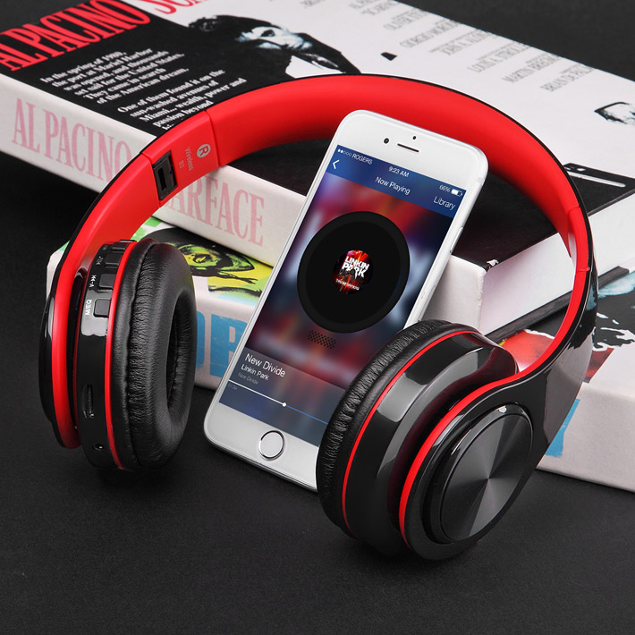 奇联b3耳机无线蓝牙头戴式耳机重低音运动降噪游戏耳麦手机电脑通用