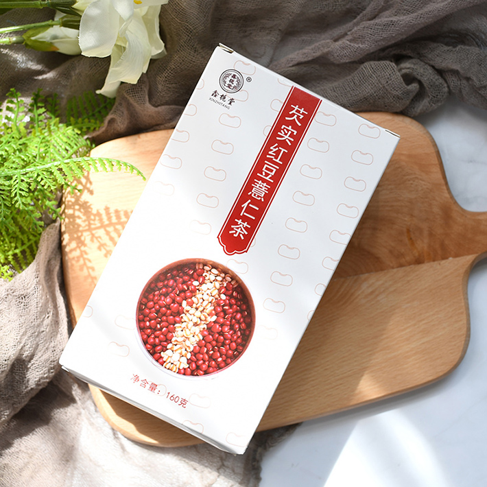 红豆芡实薏仁茶 红豆薏米茶160g花草茶 茯苓茶 红小豆 芡实 栀子皮茶