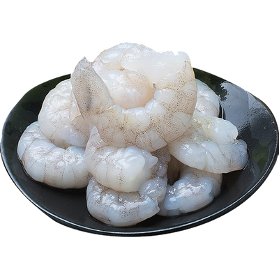 卫豪大号青白虾仁新鲜大虾仁去虾线2000g冰鲜南美白虾冷冻盐冻大青虾
