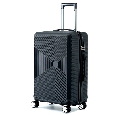 黑沙 行李箱 拉杆箱旅行箱男女通用万向轮密码锁商务时尚登机箱子 h