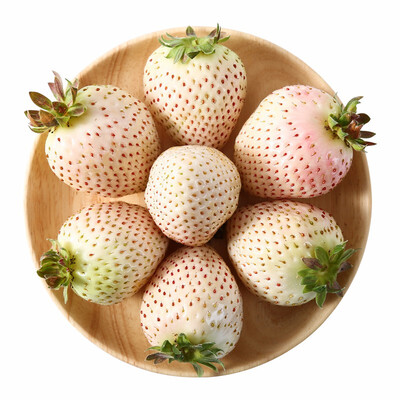 彩云城 淡雪草莓白草莓奶油草莓白雪公主奶油草莓新鲜水果现摘现发
