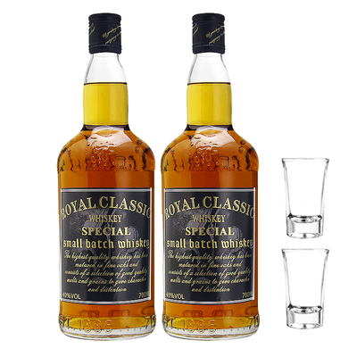 醉仙网 【出口版】40%vol洋酒高朗 700ml 狮王威士忌*2瓶装 限量 份