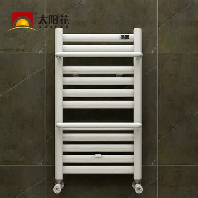 卫生间浴室明装水暖家用小背篓760*440 白色 含毛巾杆