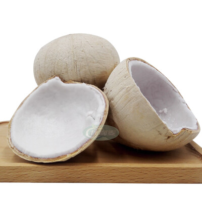 佳利麦 海南去壳毛椰子3个 单果约800-900g 椰青