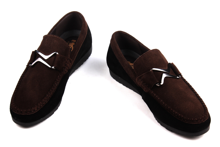 帝国烟斗反绒牛皮时尚休闲男鞋82593 红色 38