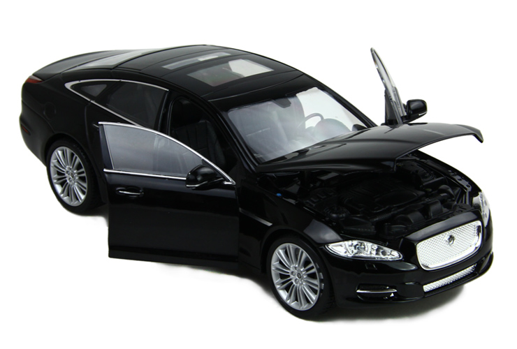 welly威利 捷豹车模1:24捷豹xj jaguar美洲豹 合金汽车模型 黑色