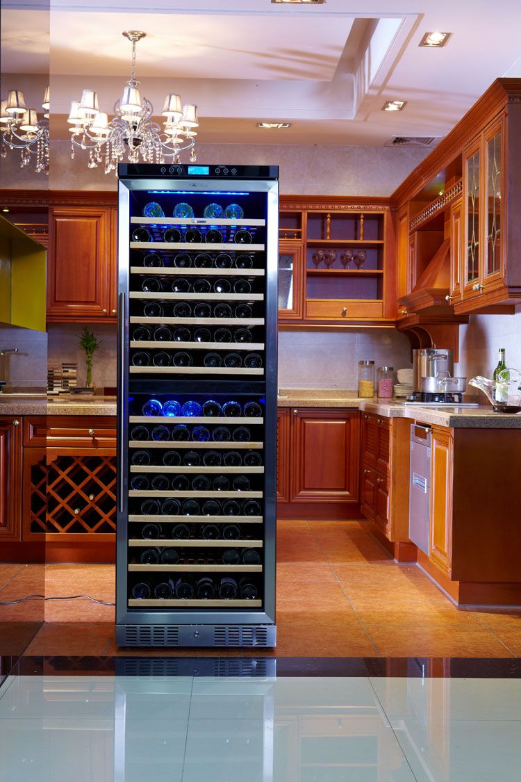 维诺卡夫(vinocave) cwc-450b 嵌入式压缩机恒温红酒柜(黑色)