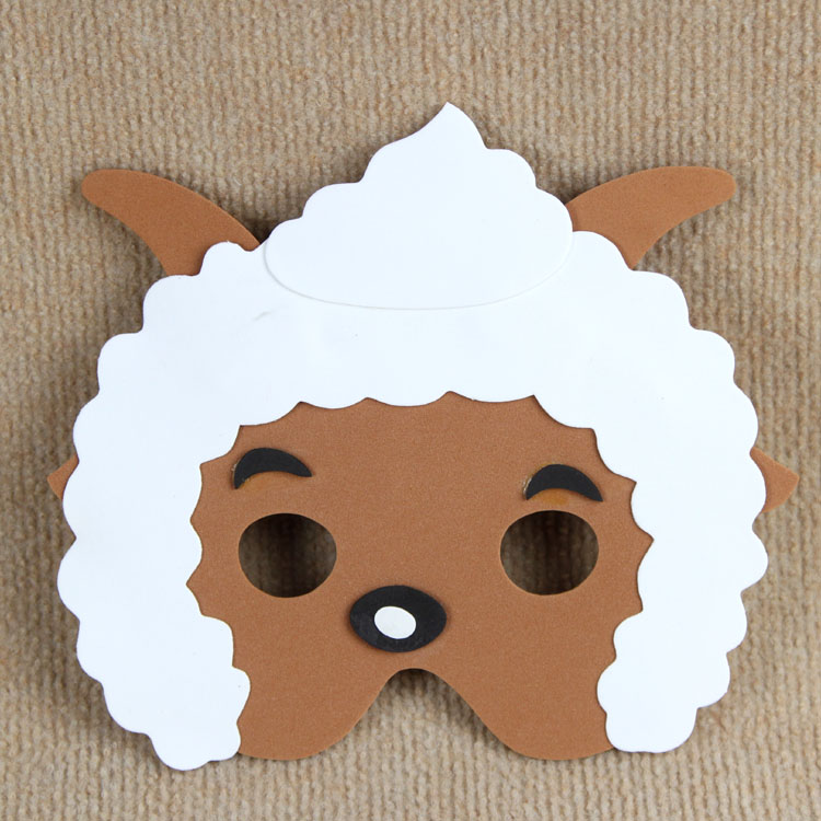 商品说明 这可是一整套喜羊羊系列面具喔!