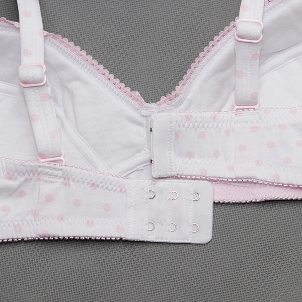 非常姊妹少女文胸学生内衣 无钢圈后背搭扣薄棉a杯 体育课跑步 f-452