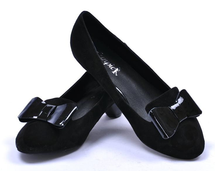 女鞋 高跟鞋 万里-山百惠2013经典百搭进口磨砂羊皮.