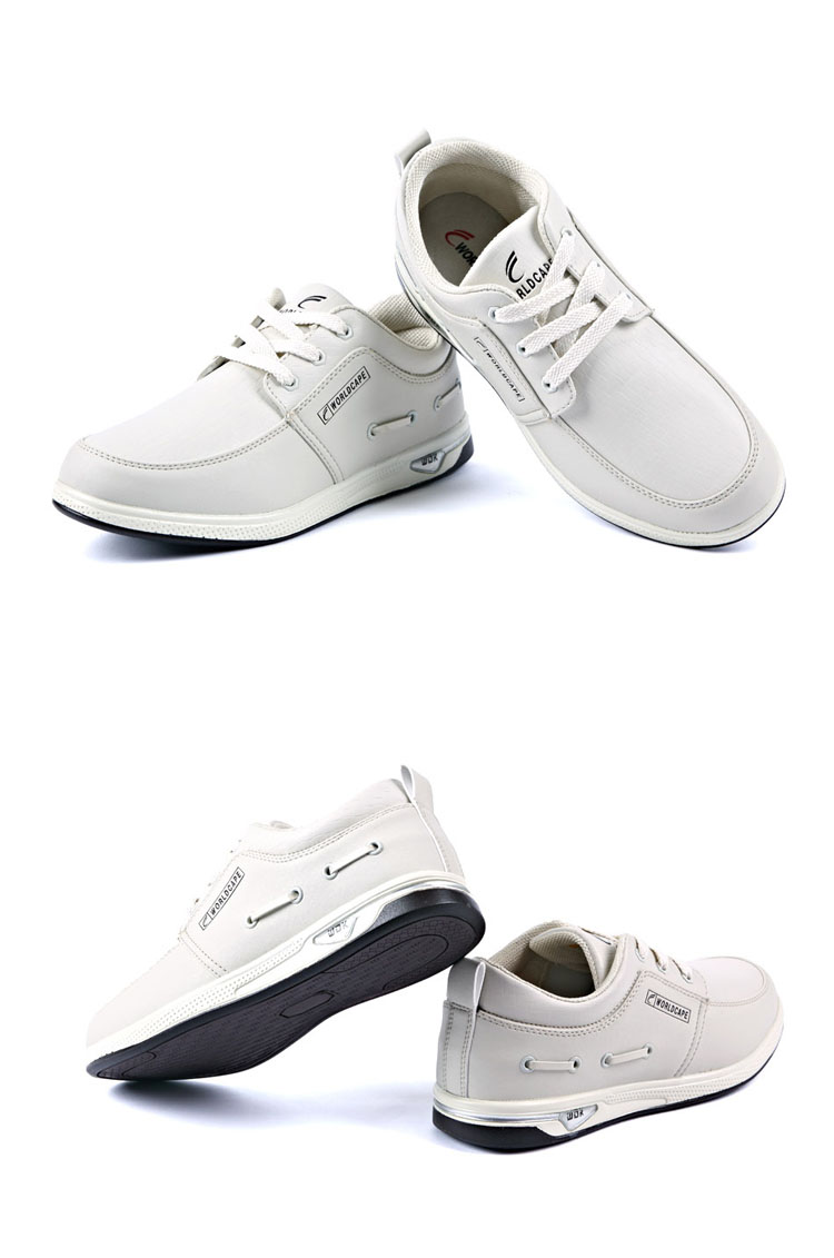 鸿星沃登卡 男士 超纤/太空/pu 休闲鞋 x92515p 深棕 44