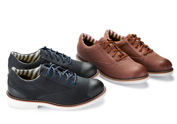 roadmate/路伴男士英伦复古牛皮系带固特异潮流户外休闲低帮鞋 蓝色